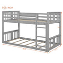 Solid Construction Bunk Bed & Ladder by HouseOfZazla