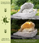 Pet Cat Solar Garden Memorial Statue – Outdoor Resin Angel Kitty with Solar Light, Guardian Angel Kitten Memorial Gift for Patio, Lawn, Yard, or Garden Decor by CozyNest Decor