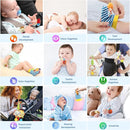 Bloobloomax Wrist and Foot Rattles - Hanging and Hand Bracelet Rattles, Ankle Socks for Newborns and Infants (12pcs) by TinyTreasures Baby Boutique