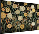 SIGNWIN 36"x46" Extra Large Framed Wall Art Whimsical Dandelion Field in Yellow and Green, Playful Botanical Print for Home Living Room Bedroom Decor (Frame Assembly Required) by CozyNest Decor