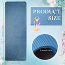 Timgle 6 Pack Yoga Mats Bulk Non Slip Exercise Yoga Mat Thick Anti Slip Tear Resistant Sports Gym for Fitness Stretching Home Workout and Studio by TinyTreasures Baby Boutique
