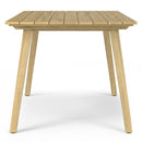 Kona - Outdoor Dining Table - Light Teak by HouseOfZazla