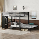 Queen Over Queen Size Bunk Bed Frame