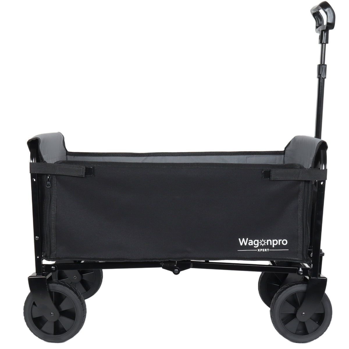 All-in-One Convertible Folding 4-Wheel Trolley with Bench Seat, photo 4 of 10