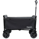 All-in-One Convertible Folding 4-Wheel Trolley with Bench Seat