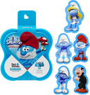 BioSwiss Bandages, The Smurfs in 3D Shaped Self Adhesive Bandage, Latex Free Sterile Wound Care, Fun First Aid Kit Supplies for Kids and Adults, 50 Count Plastic Case by TinyTreasures Baby Boutique