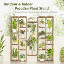 Plant Stand Indoor Tall Hanging Plant Shelf 16 Tiers Large Outdoor Plant Rack for Multiple Plants Wood Plant Holder for Living Room Garden Balcony by GreenHaven Gardens