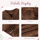 Baby Boys Girls Fleece Vest Zip Up Cute Bear Jackets Fuzzy Fall Winter Warm Clothes Newborn Outwear for Toddler Infant by TinyTreasures Baby Boutique