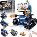 5in1 STEM Robot Building Kit, 560 PCS APP/Remote Control Mech RC Robotics for Kids Ages 8-12, Science Kit Coding Robots Toy Set, Birthday Gifts for Boys Age 8-14+ by TinyTreasures Baby Boutique
