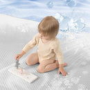 Baby Play Mat for Summer,1.3 Thick Memory Foam Cooling Floor Tummy Time Mat, Soft & Breathable, Non-Slip Rectangular for Toddlers’ Playtime & Rest(Grey,39"x59") by TinyTreasures Baby Boutique