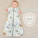 Yoofoss Baby Sleep Sack 6-12 Months, TOG 2.5 Baby Wearable Blanket with 2-Way Zipper, 100% Organic Cotton Fabric Winter Newborn Sleeping Sack, Warm Soft Comfy by TinyTreasures Baby Boutique