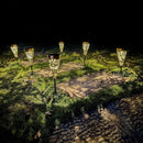6-Pack Dragonfly Outdoor Decor Solar Pathway Lights, Metal Landscape Lighting for Garden, Lawn, Yard, Patio, Backyard, Pathway, Walkway – gifts for Mother, Women, Men, Grandmother, Grandfather by GreenHaven Gardens