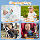 alilo Yoyo Talking Bunny Baby Singing Musical Rattle, Mimicking Toys Repeats What You Say, Preloaded 90+ Audio Content, ABC/Number/Notes Learning Toys for Toddlers Infant Newborn Boy Girl Gifts by TinyTreasures Baby Boutique
