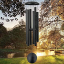 ASTARIN 45 in Memorial Wind Chimes Large with 6 Heavy Tubes, Large Deep Tone Wind Chimes Outdoor for Garden Hanging Décor,Sympathy Gifts. Black by CozyNest Decor
