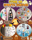 Benresive Reusable Sticker Books for Kids 2-4, Sticker Books for Toddlers 1-3 2-4, Toddler Travel Toys Activities Crafts Gifts - Halloween by TinyTreasures Baby Boutique