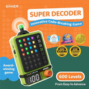 GiiKER Super Decoder, 600-Level Code-Breaking Puzzle Game for 1-2 Players, Handheld Games for Kids and Adults, Birthday Gift for Boys and Girls, Travel Games for Road Trip by TinyTreasures Baby Boutique