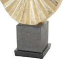Deco 79 Polystone Dancer Decorative Sculpture Ballet Home Decor Statue with Elevated Black Base, Accent Figurine 11" x 4" x 17", Gold by CozyNest Decor