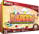 Playz Kaboom! 50+ Explosive Science Experiments Kit for Kids Age 8-12 with 25 Playz Lab Token Experiments - Chemistry Set STEM Learning & Educational Toys & Gifts for Boys, Girls, Teenagers & Kids by TinyTreasures Baby Boutique