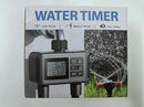 Uzoli SGW07 Sprinkler Timer, Water Timer for Garden Hose, Programmable Hose Timer 2 Outlet with Rain Delay, Manual, Auto System Controller, IP55 Waterproof Drip Irrigation Timer for Yard, Lawn, Pool by GreenHaven Gardens