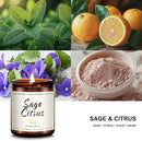 Auelife Scented Candle for Home | Sage Citrus Candle | Aromatherapy Candles - Soy Candles for Home Scented, Gifts for Women Men, Citrus Fragrance -7oz, Single Wick Made with Soy Wax by CozyNest Decor