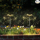 2 Pack Solar Firework Lights 150 LED Create Magical Nights, Waterproof Starburst Fairy Lights for Garden Yard Patio Christmas Romantic Wedding Party Decor(Warm White) by GreenHaven Gardens