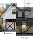 zeyu Black Gooseneck Barn Light, Modern Outdoor Wall Light Fixtures, Barn Light for Garden Garage, Matte Black Finish, 016-1BL BK by CozyNest Decor