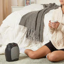 Amazon Basics Ceramic Space Heater, Portable Indoor Heating Solution, With Overheat and Tip-Over Protection, Thermostat, Non-Oscillating, 1500W, 7.52"D x 6.34"W x 9.45"H, Black by CozyNest Decor