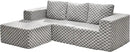 Hobestluk Modular Sectional Sofa Memory Foam Couch Oversized Sectional Sofa 3-Seater with Chaise Cloud Couch with Removable Cover L Shape Sofa for Living Room (Plush Grey, 3-Seater with Chaise) by CozyNest Decor