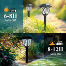 GIGALUMI Solar Lights Outdoor Waterproof, 6 Pack LED Solar Garden Lights, Solar Lights for Outside, Garden Decor for Yard, Patio, Landscape, Planter, Walkway (Cold White) by CozyNest Decor