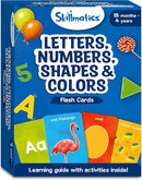Skillmatics Thick Flash Cards for Toddlers - Letters, Numbers, Shapes & Colors, Montessori Toys, Preschool Learning Activities, Learning Aids, Gifts for Kids Ages 1, 2, 3, 4 Years by TinyTreasures Baby Boutique