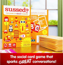 SUSSED The Wacky ‘What Would You Do’ Travel Card Game - Social Fun for Kids and Teens - Easy Game for Families & Road Trips - Ages 7+ - Orange Pack by TinyTreasures Baby Boutique