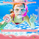 Kids Camera Underwater Waterproof Digital Camera for Kids 2 Inch IPS Screen 1080P HD Kids Video Action Camera for 3 4 5 6 7 8 9 10 Year Old Girls Boys Thanksgiving Christmas Birthday Gift by TinyTreasures Baby Boutique