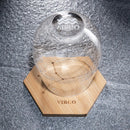 Set Of 2 Zodiac Sign Wine Glasses With 2 Wooden Coasters By Astrology Drinking Glass by The Wine Savant