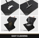 Large Front Door Mat, 72" x 48" Durable Front Doormat, Heavy Duty Large Welcome Door Matt for Home Entrance, No Slip Rubber Low Profile Door Mats for High Traffic Area