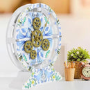 The Gears Clock Wall Clock Italy Collection with Moving Gears (Ravello, 10 inch Round) by CozyNest Decor