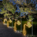 Forlivese 2PCS Solar Watering Can with Lights, Solar Lights Outdoor Decorations with Hanging Solar Garden Lights with Bracket Waterproof Watering Can Landscape Light for Patio Gardening Pathway 36LED by GreenHaven Gardens