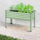 Best Choice Products 48x24x30in Galvanized Raised Garden Bed, Metal Elevated Planter Box, Vegetable Garden for Backyard, Patio, Balcony - Sage Green by GreenHaven Gardens