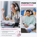 AILIHEN C8 Girls Headphones, On-Ear Headphones Wired with Microphone and Volume Control Foldable Corded Stereo 3.5mm Headset for Girls School Chromebook Laptop Computer PC Tablets Travel (Rose Gold) by TinyTreasures Baby Boutique