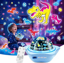 Onefire Star Projector Light Up Toys, Glow In The Dark Stars for Ceiling Projection Kids Toys,Dimmable Night Light Projector for Kids Room,Remote Dinosaur Toys for Boys,Dinosaur Gifts for Toddler Toys by TinyTreasures Baby Boutique
