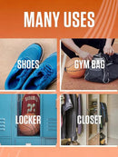 Sneaker Balls Odor-Fighting Shoe Fresheners, Eliminates Unpleasant Smells, Perfect For Sneakers, Gym Bags, Gear Bags, Drawers, Lockers, And More!, Fireside X-Mas, 6 Pack by CozyNest Decor