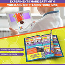 Science Kits for Kids | Ultimate Chemistry Lab Setup with 100 Experiments | Toys Set for Boys and Girls Age 7-8-9-12 by TinyTreasures Baby Boutique