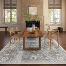 Machine Washable Rug for Living room: 5x7 Area Rugs Boho Vintage Rugs Stain Resistant Non Slip Low Pile Lightweight Soft Carpets for Bedroom Kitchen Dining Room Nursery Kids Room Farmhouse Home Office by TinyTreasures Baby Boutique