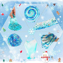 LAWOHO Slime Build a Snowman Kit, Snowman Christmas Crafts for Kids, Stocking stuffersfor Kids Christmas Crafts Xmas Gift by TinyTreasures Baby Boutique
