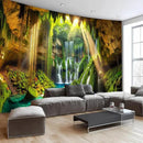 BSFHH Nature Tapestry Forest Tree Sea Cave Wall Hanging, Stream Through Rainforest Landscape Wall Art Tapestry for Bedroom Living room (Cave Waterfall, 110" × 87", Unframed) by CozyNest Decor