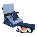 Dreambaby Grab ‘N Go Travel Booster Seat – Portable Toddler High Chair for Dining (6M-5Y) with Storage & Shoulder Strap by TinyTreasures Baby Boutique
