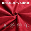 Hobestluk 6FT Bean Bag Chair Bean Bag Chairs for Adults Giant Bean Chairs with Velvet Cover, Memory Foam BeanBag Chair Fluffy BeanBag Chairs for Living Room, Bedroom- Red (70" x 70" x 15") by CozyNest Decor