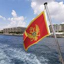 Montenegro Flag Garden Yard House 2x3 ft Flags Double Sided Print Banner Indoor Outdoor Party Home Decorations for Boat Dorm House Balcony by GreenHaven Gardens
