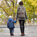 Diaper Bag Backpack Tote for Women Large Capacity, Baby with Insulated Pockets Multifunctional Bags For Girl Boy Waterproof Boys Girls Mama Maternity Travel Leopard by TinyTreasures Baby Boutique