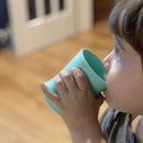 otterlove Silicone Baby & Toddler Training Cup - Pediatric OT Approved - 100% Platinum Pure LFGB Silicone - Unbreakable - Plastic Free - Tiny Cup Perfect for Baby Led Weaning (Mint) by TinyTreasures Baby Boutique