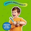 Skillmatics Craft Activity - Snap Bandz, Animals, DIY Jewelry Art & Craft Activity, Mess-Free, Creative Kit, 8 Bands (8.6"), Gifts for Boys & Girls Ages 4, 5, 6, 7, 8, 9, 10 by TinyTreasures Baby Boutique